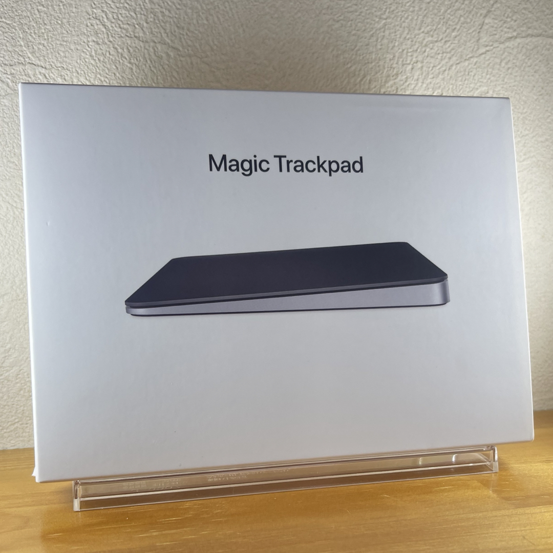 Apple(アップル)のApple Magic Trackpad Black MMMP3ZA/A スマホ/家電/カメラのPC/タブレット(PC周辺機器)の商品写真