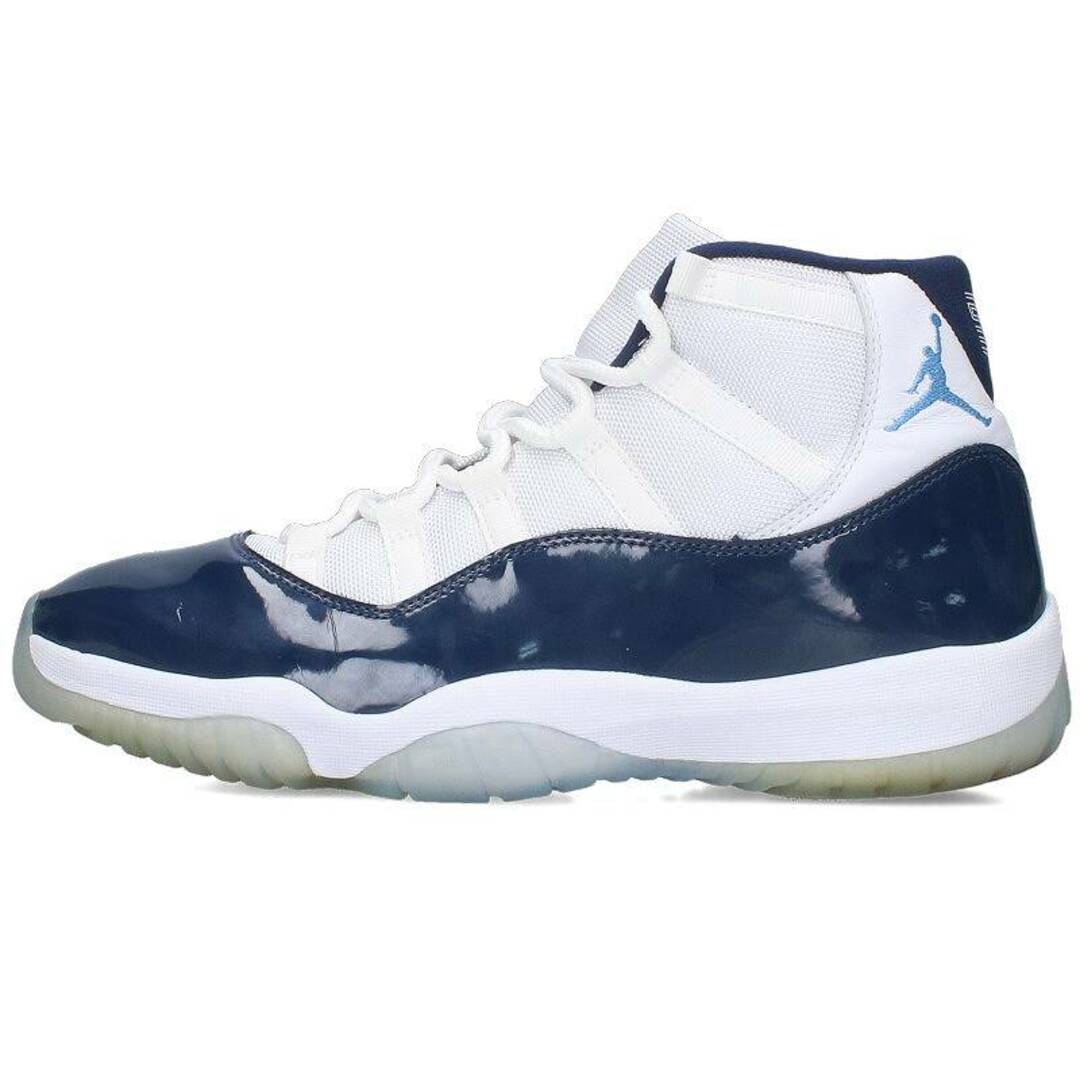 NIKE(ナイキ)のナイキ  AIR JORDAN 11 RETRO UNC WIN LIKE 82 378037-123 エアジョーダン11 レトロ UNC ウィン ライクスニーカー メンズ 29cm メンズの靴/シューズ(スニーカー)の商品写真