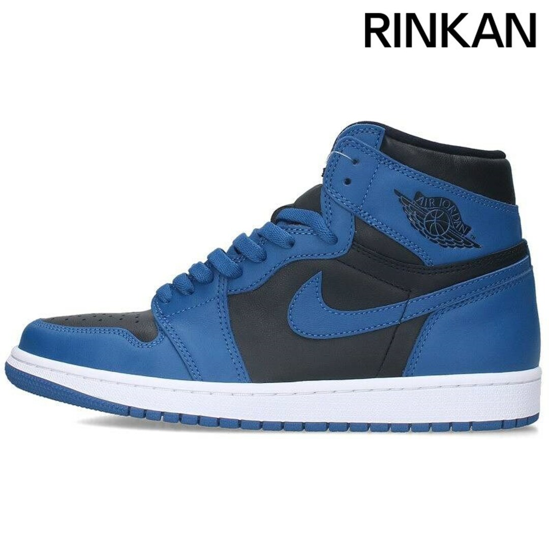 NIKE(ナイキ)のナイキ  AIR JORDAN 1 RETRO HIGH OG DARK MARINA BLUE 555088-404 エアジョーダン1レトロハイダークマリーナブルースニーカー メンズ 27.5cm メンズの靴/シューズ(スニーカー)の商品写真