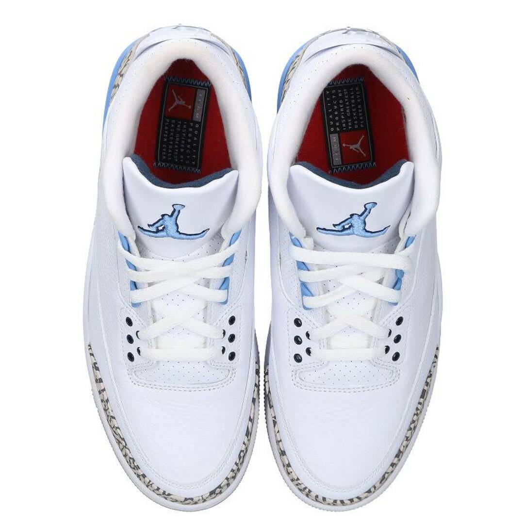 NIKE(ナイキ)のナイキ  AIR JORDAN 3 RETRO UNC CT8532-104 エア ジョーダン 3 レトロ スニーカー メンズ 9 メンズの靴/シューズ(スニーカー)の商品写真