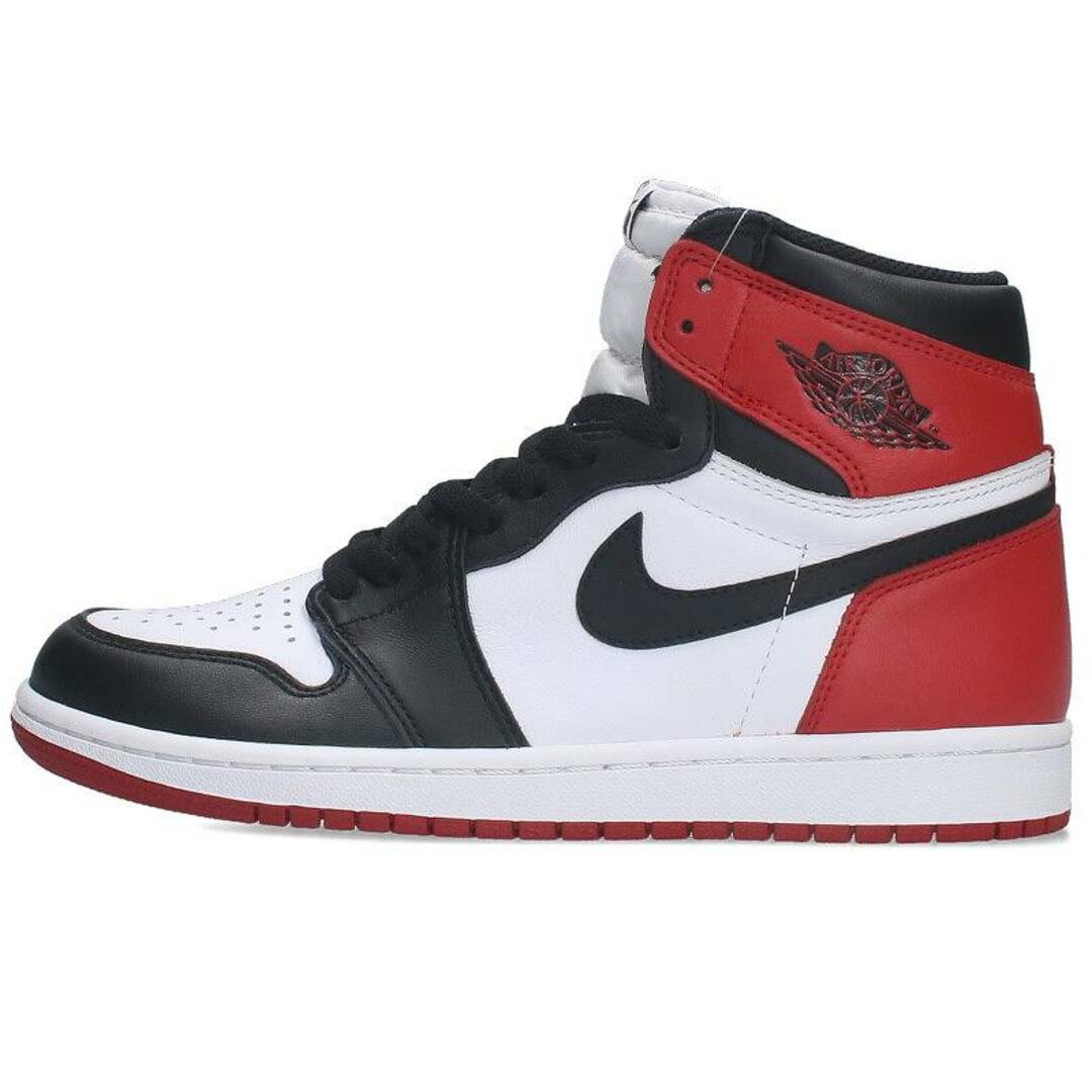 NIKE(ナイキ)のナイキ  2016  AIR JORDAN 1 RETRO HIGH OG BLACK TOE 555088-125 エアジョーダン1レトロハイオージーつま黒スニーカー メンズ 26cm メンズの靴/シューズ(スニーカー)の商品写真