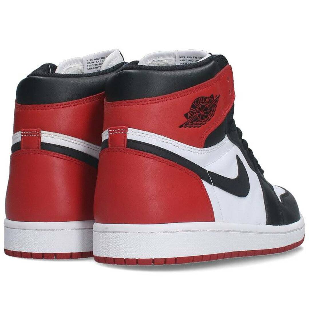 NIKE(ナイキ)のナイキ  2016  AIR JORDAN 1 RETRO HIGH OG BLACK TOE 555088-125 エアジョーダン1レトロハイオージーつま黒スニーカー メンズ 26cm メンズの靴/シューズ(スニーカー)の商品写真