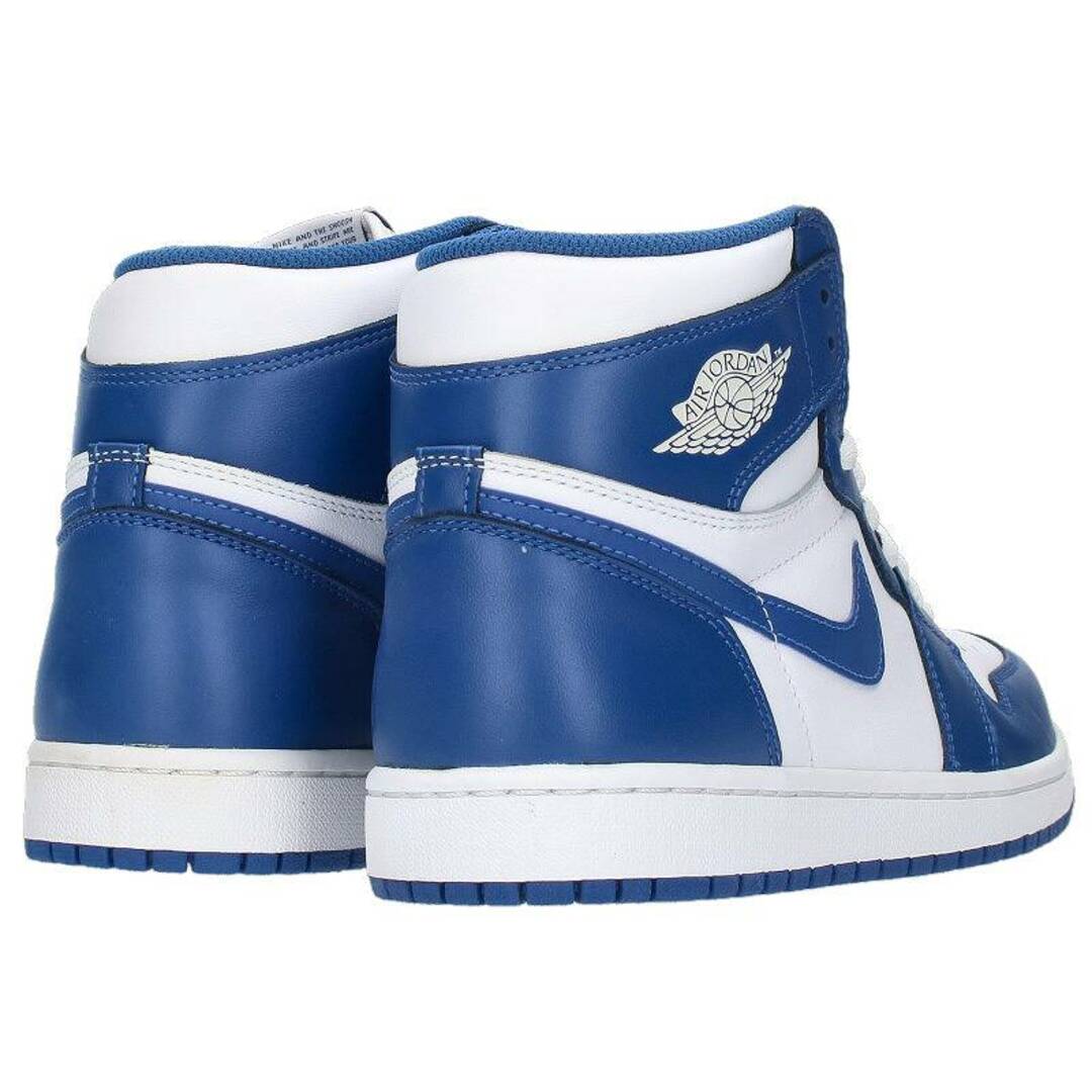 NIKE(ナイキ)のナイキ  AIR JORDAN 1 RETRO HIGH OG STORM BLUE 555088-127 エア ジョーダン1レトロハイオージーストームブルースニーカー メンズ 26cm メンズの靴/シューズ(スニーカー)の商品写真