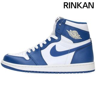 ナイキ(NIKE)のナイキ  AIR JORDAN 1 RETRO HIGH OG STORM BLUE 555088-127 エア ジョーダン1レトロハイオージーストームブルースニーカー メンズ 26cm(スニーカー)