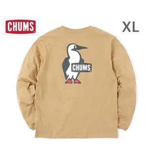 CHUMS - 新品タグ付き　CHUMS チャムス　　Booby Logoロング Tシャツ①