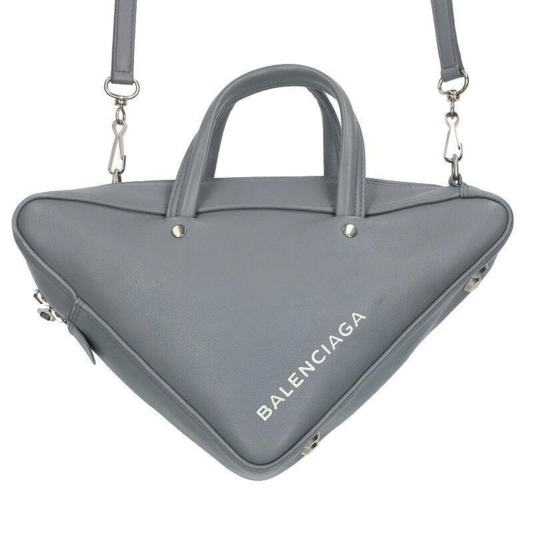 Balenciaga(バレンシアガ)のバレンシアガ  476975 トライアングルロゴレザーショルダーバッグ メンズ メンズのバッグ(ショルダーバッグ)の商品写真