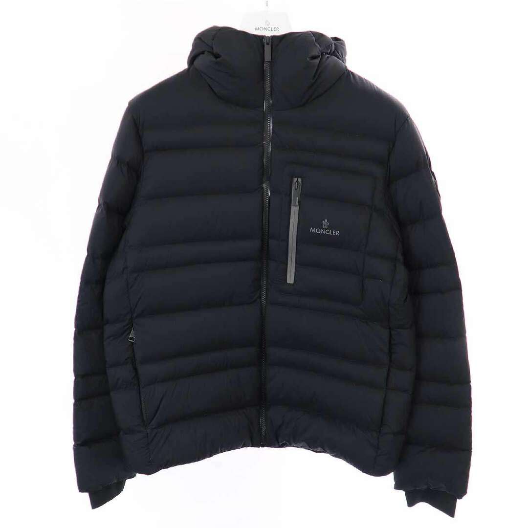 MONCLER(モンクレール)のMONCLER モンクレール 22SS GUESMI フーデッドダウンジャケット H10911A00034 M1597 ブラック 2 メンズのジャケット/アウター(ダウンジャケット)の商品写真