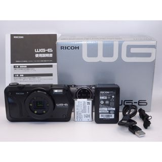 【外観特上級】RICOH WG-6 ブラック(コンパクトデジタルカメラ)