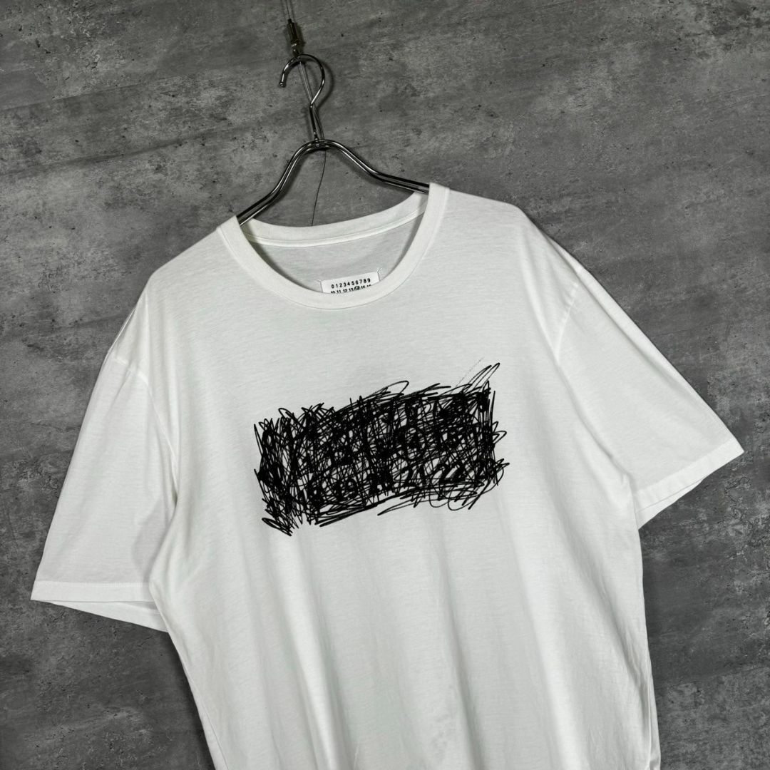 Maison Martin Margiela(マルタンマルジェラ)の『Maison Margiela』メゾンマルジェラ (50) プリントTシャツ メンズのトップス(Tシャツ/カットソー(半袖/袖なし))の商品写真