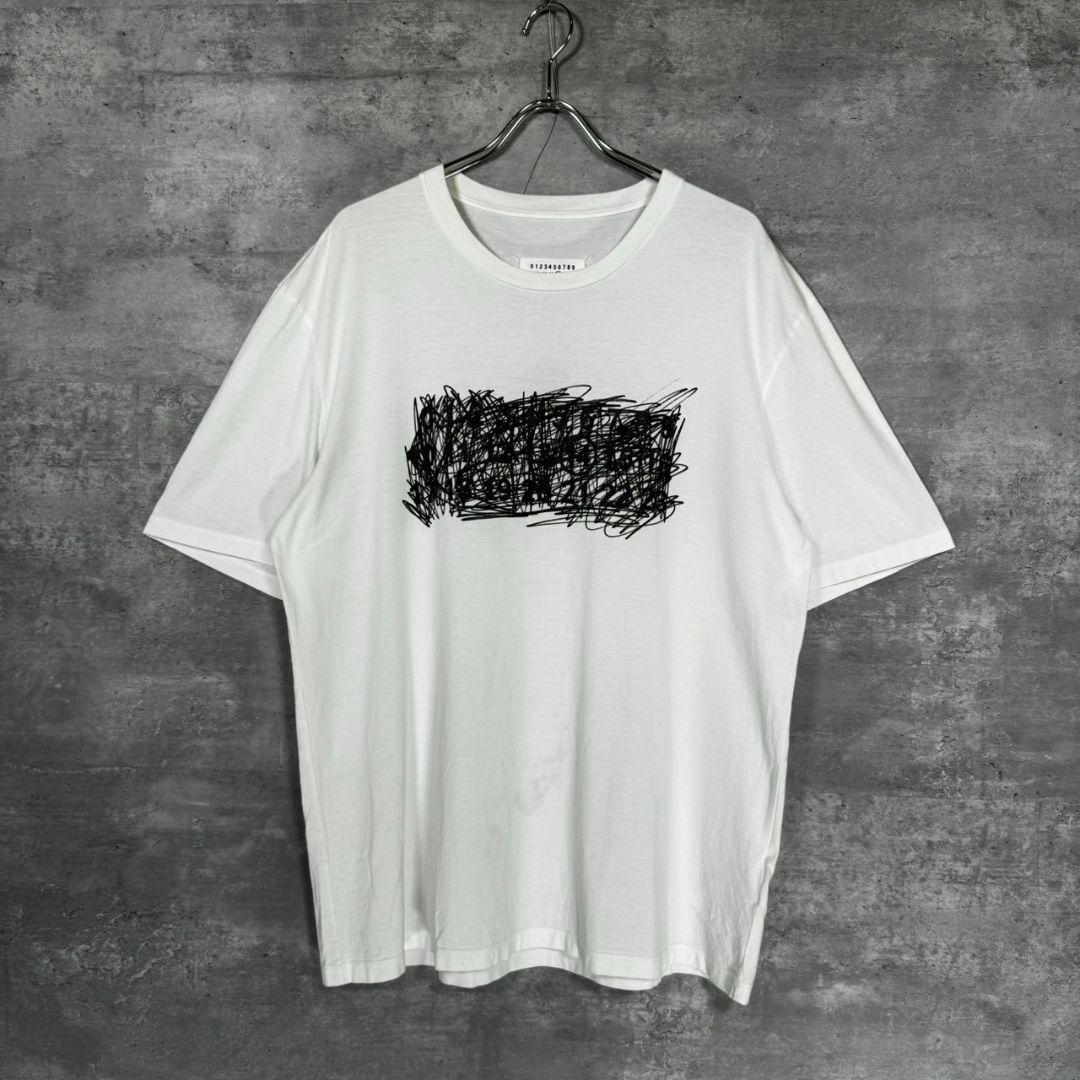 Maison Martin Margiela(マルタンマルジェラ)の『Maison Margiela』メゾンマルジェラ (50) プリントTシャツ メンズのトップス(Tシャツ/カットソー(半袖/袖なし))の商品写真