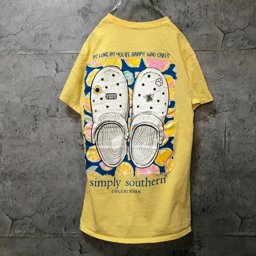 GOOD VIBES アメリカ輸入 クロックス バックプリント Tシャツ メンズのトップス(Tシャツ/カットソー(半袖/袖なし))の商品写真