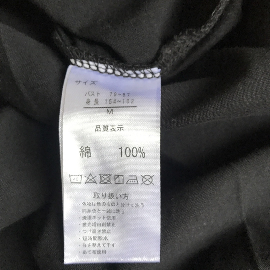 未使用タグ付き　CherryPop レディース　Mサイズ　ブラック レディースのトップス(Tシャツ(半袖/袖なし))の商品写真