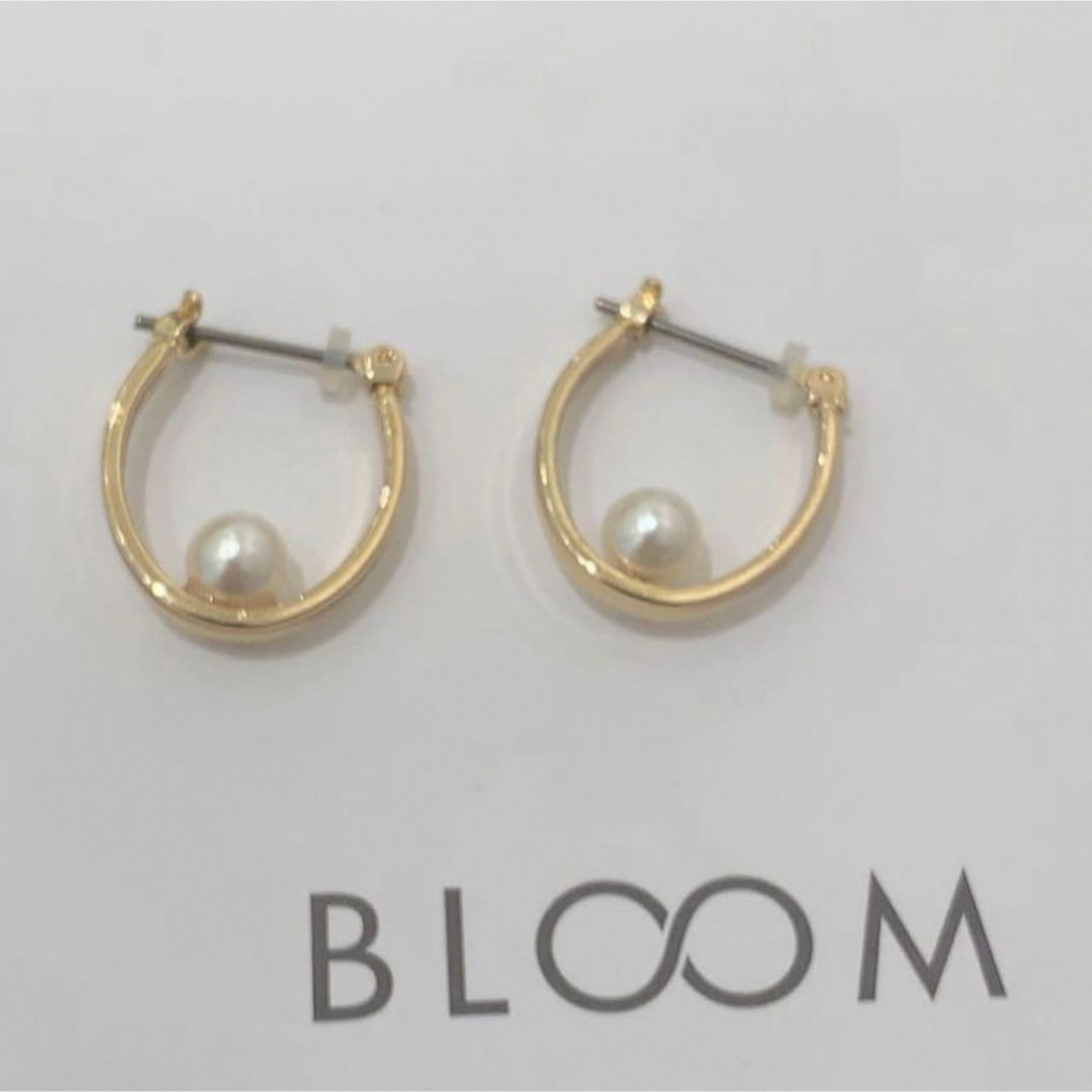 BLOOM(ブルーム)のBLOOM♡パールリングピアス レディースのアクセサリー(ピアス)の商品写真