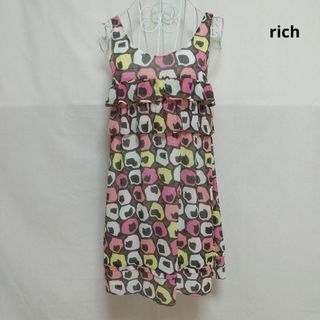 リッチ(rich)のrich ミニワンピース M(ミニワンピース)