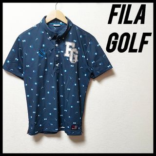 フィラ(FILA)のFILA　フィラ　メンズ　Lサイズ　ゴルフウェア　ポロシャツ　半袖(ウエア)