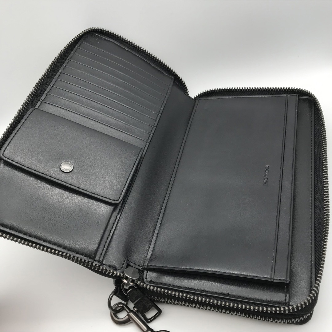 COACH - COACH 長財布 大人気! ダブルジップ トラベル COACH - COACH 長財布 大人気! ダブルジップ トラベル