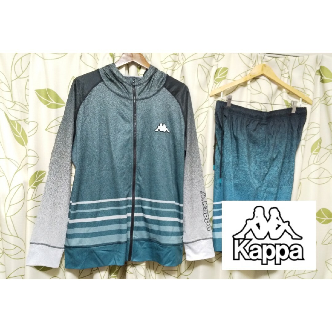 Kappa(カッパ)のカッパ　パーカー　ハーフパンツ　サーフパンツ　夏用　XXLサイズ メンズのトップス(パーカー)の商品写真