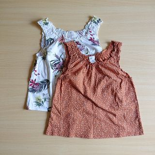 エイチアンドエム(H&M)のH＆M ☆ ジャージートップス / ２枚セット(Tシャツ/カットソー)