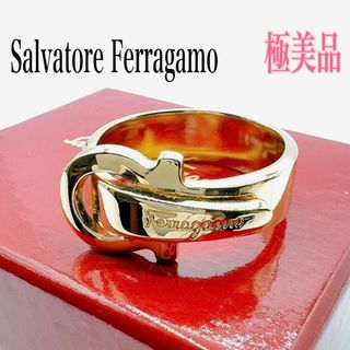 Salvatore Ferragamo - Ferragamo フェラガモ スカーフリング ゴールド系 ガンチーニ