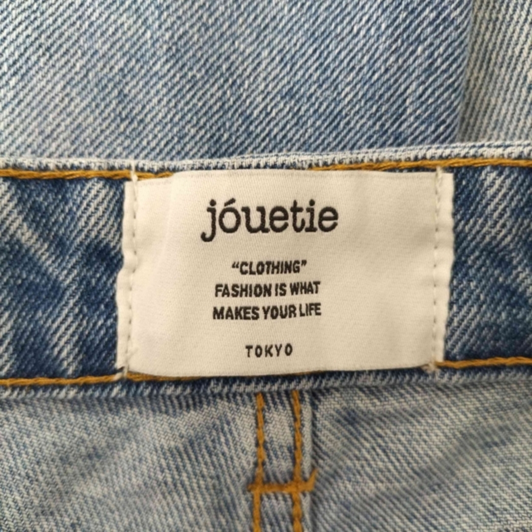 jouetie(ジュエティ)のjouetie(ジュエティ) 23SS ローズエンブロイダリーダメージデニム レディースのパンツ(デニム/ジーンズ)の商品写真