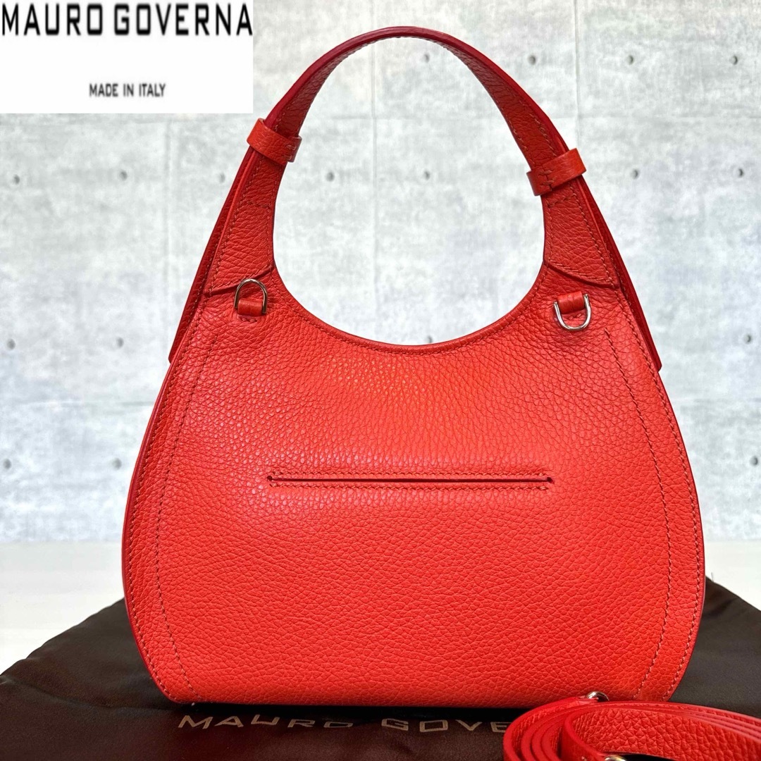 【未使用級】MAURO GOVERNA BORSA6938 2WAYハンドバッグ レディースのバッグ(ハンドバッグ)の商品写真