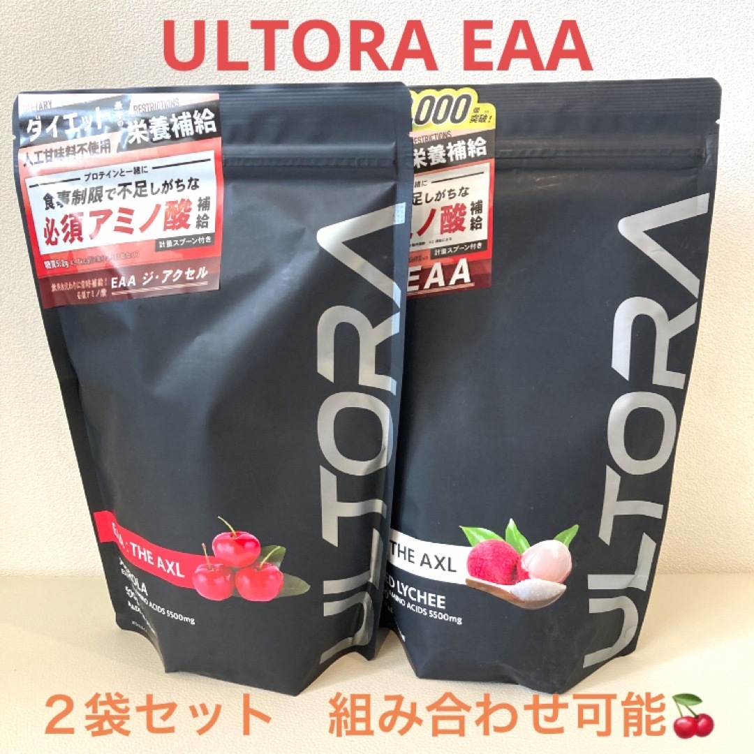 ウルトラ 2袋　EAA ジ・アクセル 500g ULTORA 食品/飲料/酒の健康食品(アミノ酸)の商品写真