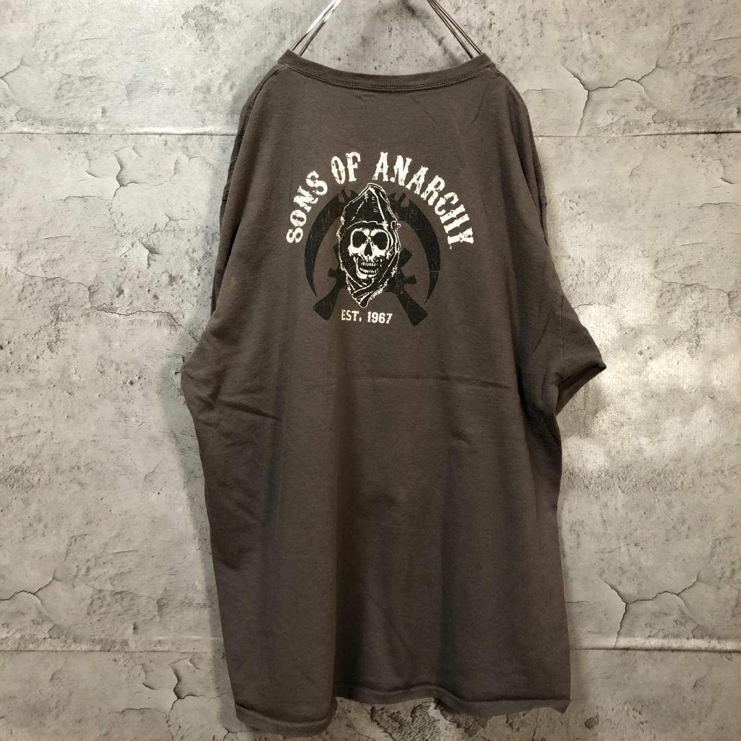 SAMCRO 死神 アメリカ輸入 ハードロック デザイン Tシャツ メンズのトップス(Tシャツ/カットソー(半袖/袖なし))の商品写真