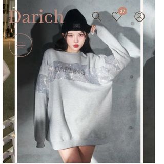 Darich - 【新品未開封品】クリスタルロゴプルオーバー