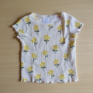 ザラキッズ(ZARA KIDS)のZARA KIDS ☆ リブトップス(Tシャツ/カットソー)