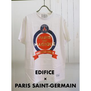 パリサンジェルマン(Paris Saint-Germain)のEDIFICE × PARIS SAINT-GERMAIN 新品未使用 Tシャツ(Tシャツ/カットソー(半袖/袖なし))