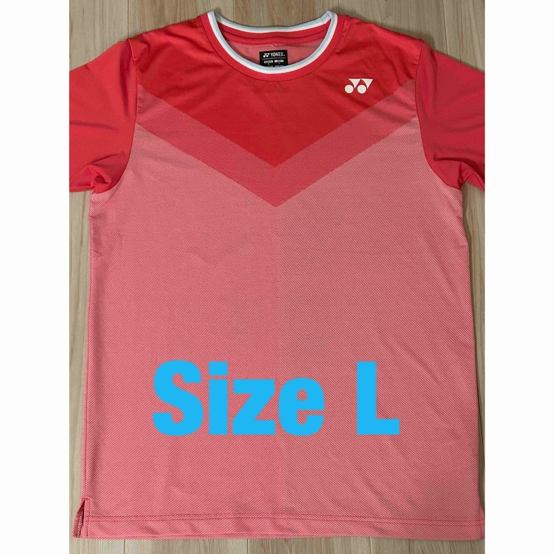 YONEX(ヨネックス)のYONEX ゲームシャツ Size L スポーツ/アウトドアのテニス(ウェア)の商品写真