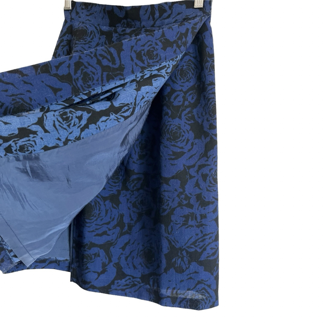 Christian Dior(クリスチャンディオール)のChristian Dior クリスチャンディオール プレタポルテ 花柄スカート レディースのスカート(ひざ丈スカート)の商品写真