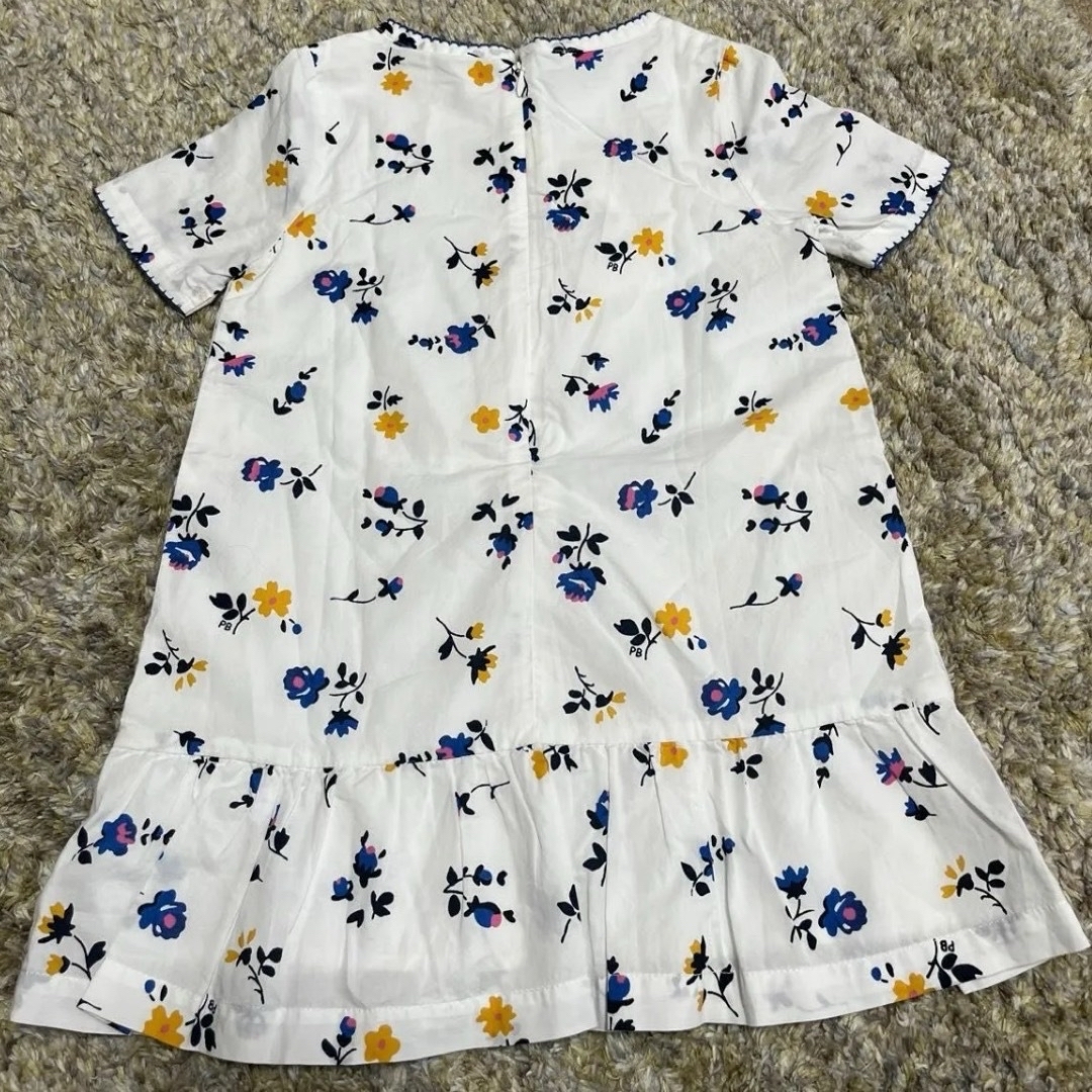 PETIT BATEAU(プチバトー)のプチバトー　半袖ワンピース　95 キッズ/ベビー/マタニティのキッズ服女の子用(90cm~)(ワンピース)の商品写真