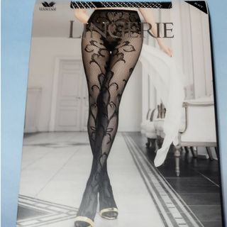 【新品未使用】Wacoal LEG LINGERIE 網タイツ 黒