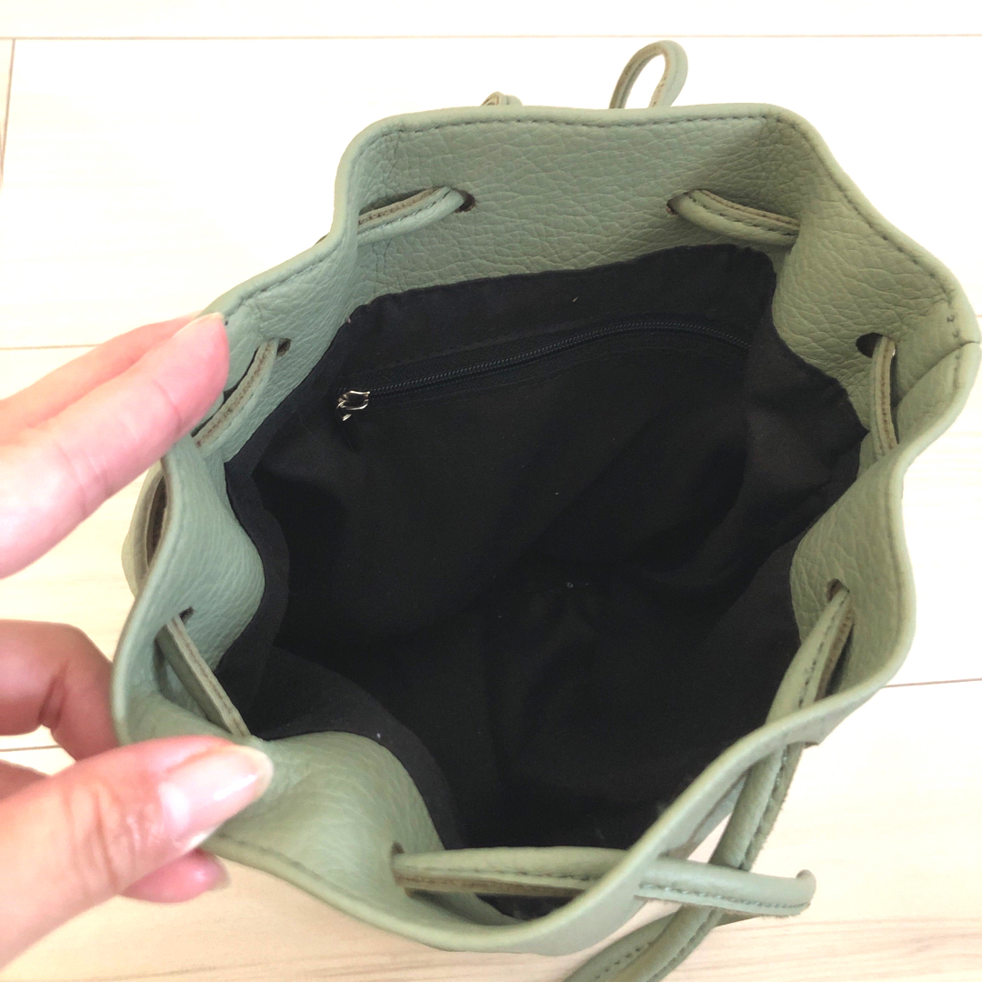 ☆2way ショルダーバッグ　巾着バッグ☆ レディースのバッグ(ショルダーバッグ)の商品写真