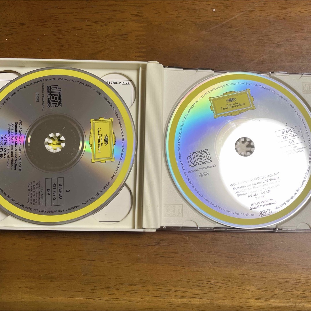CDモーツァルト　パイオリンソナタ全集 エンタメ/ホビーのCD(クラシック)の商品写真