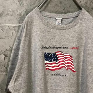 【OLD NAVY】星条旗 筆記体 アメリカ輸入 Tシャツ(Tシャツ/カットソー(半袖/袖なし))