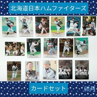 ホッカイドウニホンハムファイターズ(北海道日本ハムファイターズ)の北海道日本ハムファイターズ カード 16枚セット(応援グッズ)