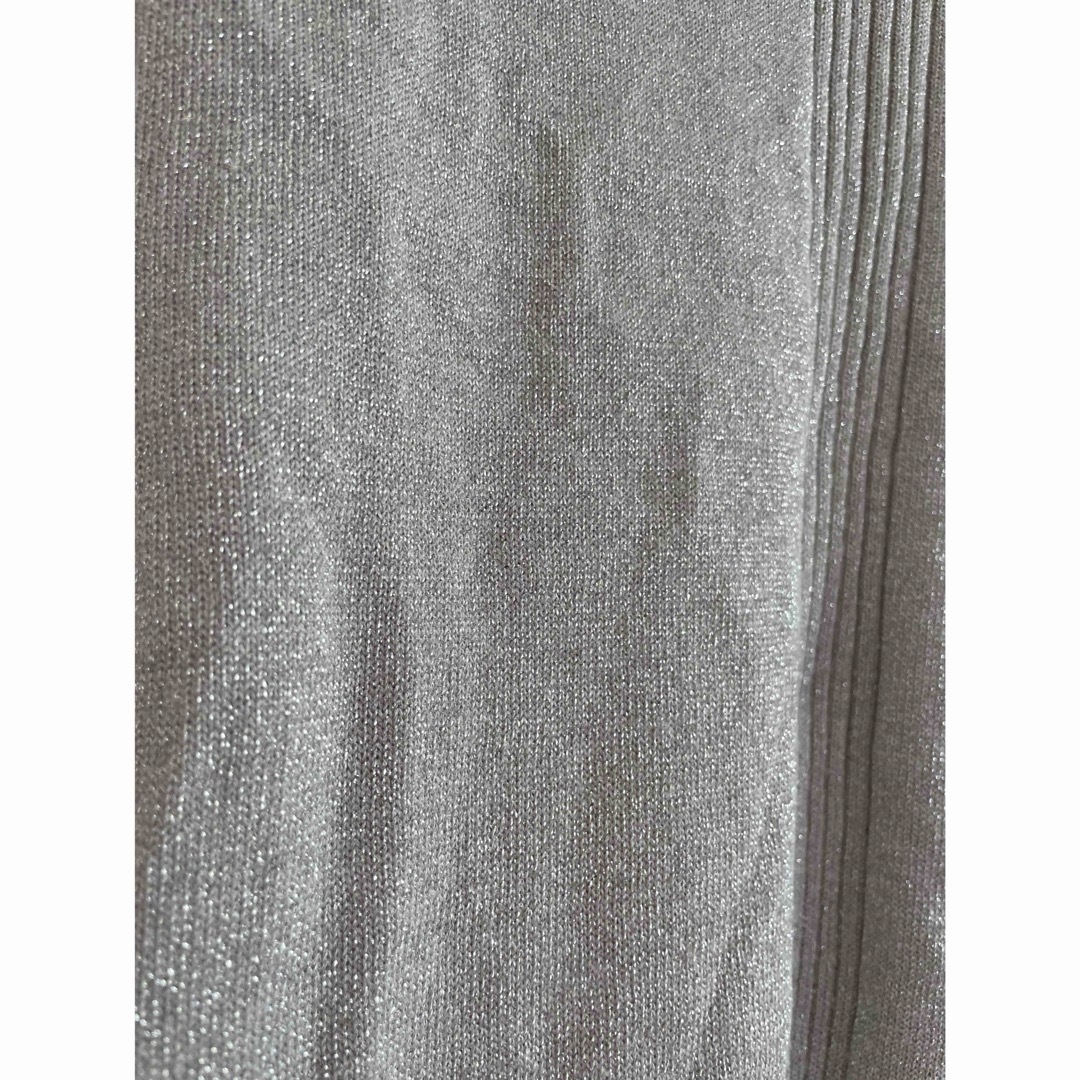 【極美品】LE SOUK  ルスークホリデー  ラメカットソー  M L 綺麗 レディースのトップス(カットソー(半袖/袖なし))の商品写真