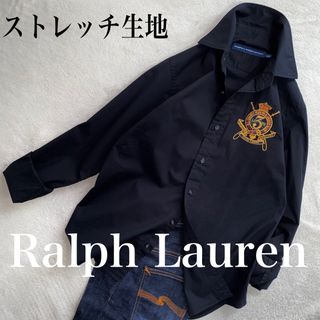 ポロラルフローレン(POLO RALPH LAUREN)のRalph Lauren 使用感ない美品　S位　正規品　ストレッチ生地　家洗い可(シャツ/ブラウス(長袖/七分))