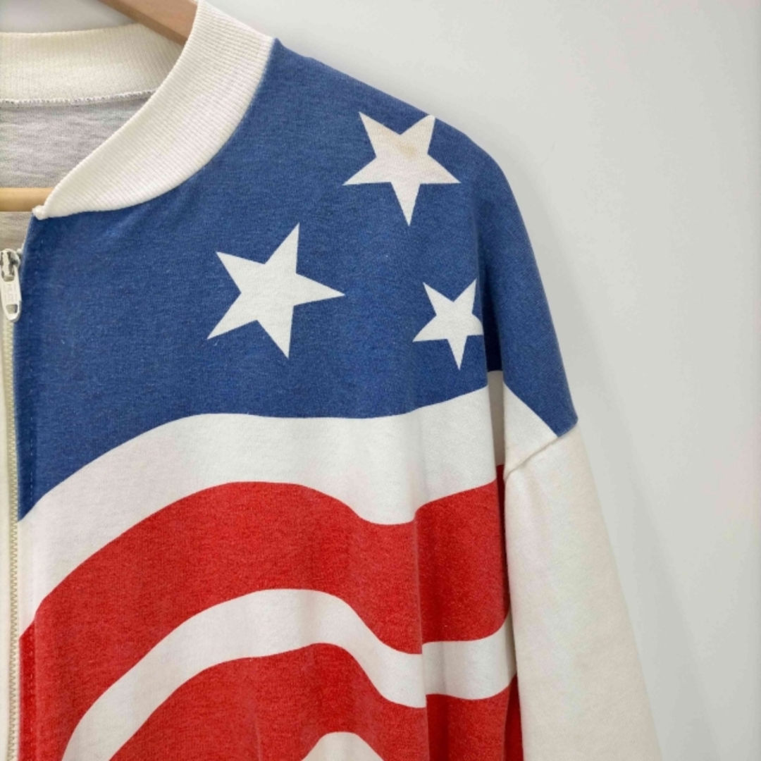 USED古着(ユーズドフルギ) ロケットTALON アメリカ国旗 ブルゾン メンズのジャケット/アウター(その他)の商品写真