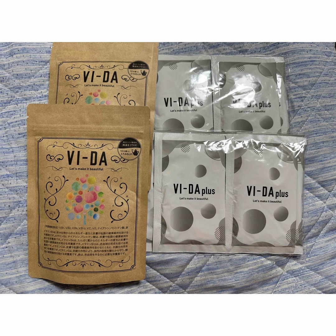 ヴィーダ vi-da ピーチ味 vi-da plus コスメ/美容のダイエット(ダイエット食品)の商品写真