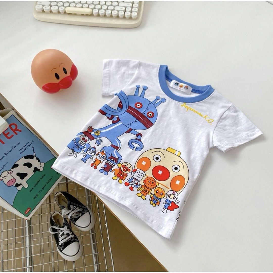 新品　だだんだん　子供Tシャツ　半袖　100  背中SLマン キッズ/ベビー/マタニティのキッズ服男の子用(90cm~)(Tシャツ/カットソー)の商品写真