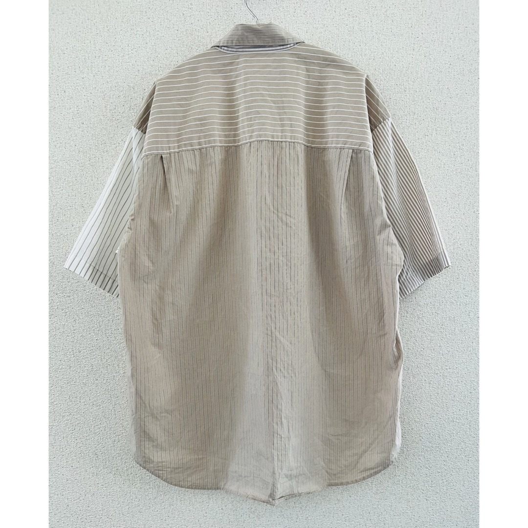 GU ブロードオーバーサイズシャツ クレイジー 5分袖 完売品 メンズのトップス(シャツ)の商品写真