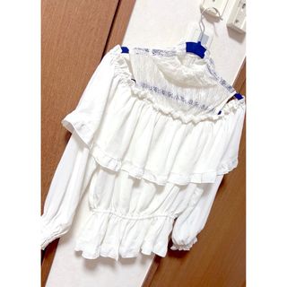 リズリサ(LIZ LISA)の新品♥️LIZLISA♥️リズリサ♥️ブラウス♥️トップス(シャツ/ブラウス(長袖/七分))