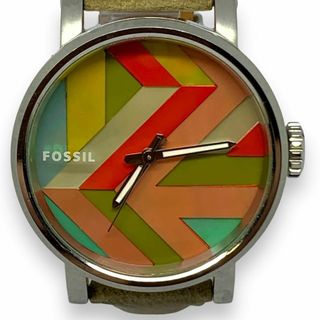 【電池交換済】　FOSSIL　C181021　ボーイズサイズ　3針　腕時計