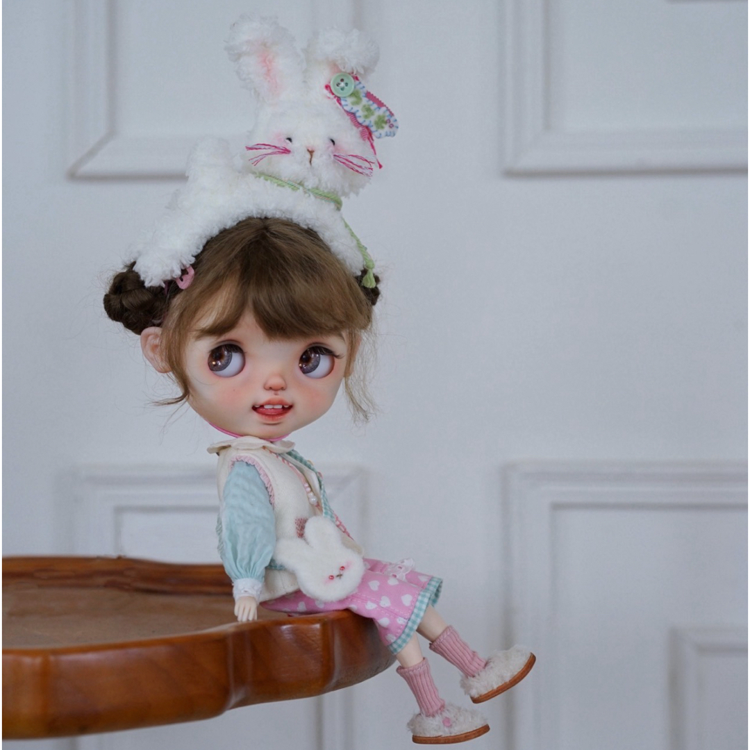 ブライス お洋服 アウトフィット 海外作家製 BabyBunny ハンドメイドのぬいぐるみ/人形(人形)の商品写真