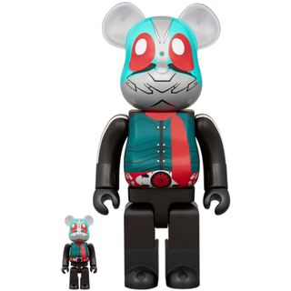 メディコムトイ(MEDICOM TOY)のBE@RBRICK 仮面ライダー第2+1号 100％ & 400％(その他)