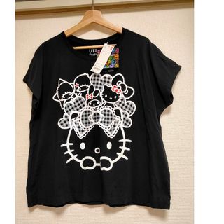 ユニクロ(UNIQLO)のUNIQLO WOMEN タグ付き新品 サンリオ グラフィックT 半袖 XL(Tシャツ(半袖/袖なし))