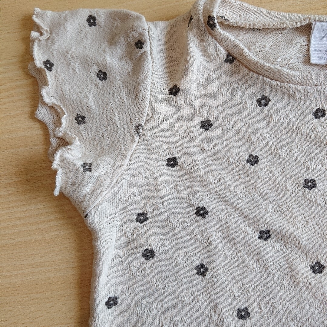 ZARA KIDS(ザラキッズ)のZARA KIDS ☆ 半袖トップス キッズ/ベビー/マタニティのキッズ服女の子用(90cm~)(Tシャツ/カットソー)の商品写真